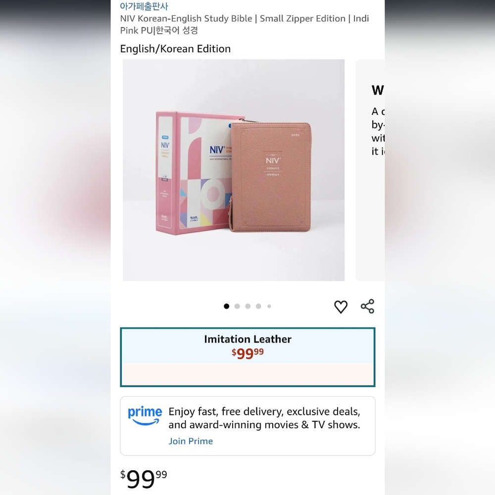 Gray NIV Bible with Decorative Cover